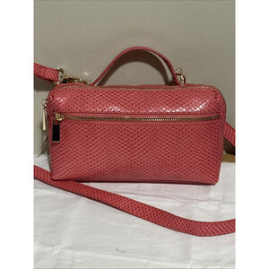 On 34th Allikay Embossed Crossbody Bag, Peony Snake